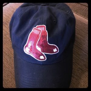 PINK Redsox Baseball Cap